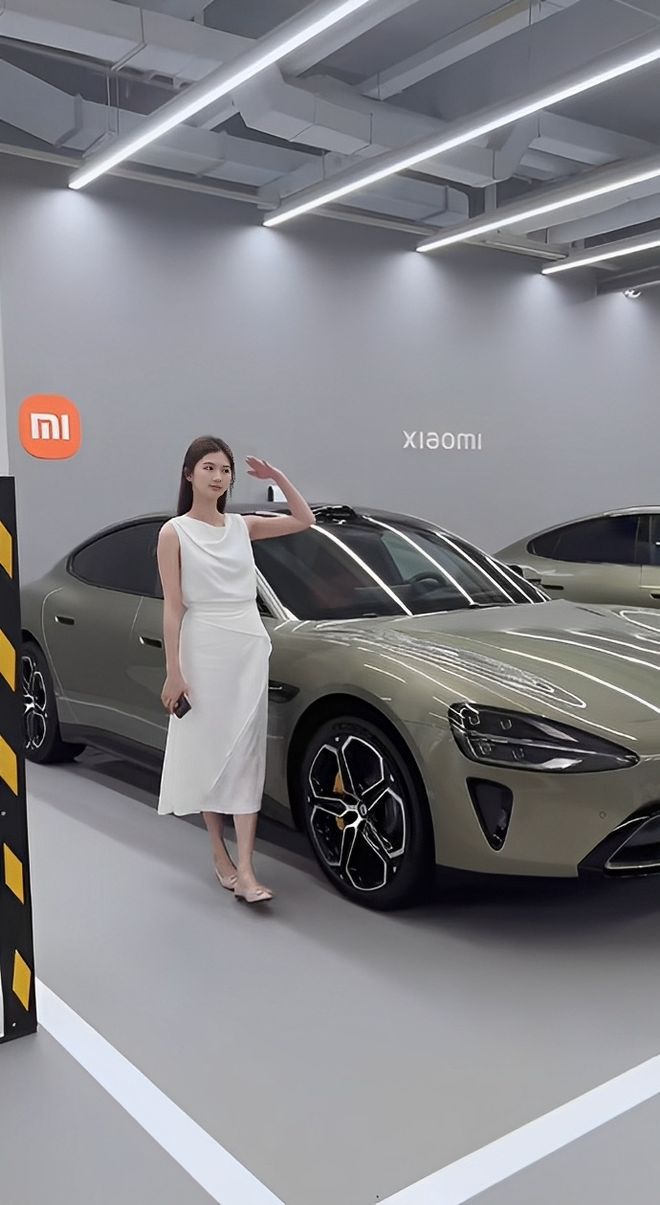 质量都这么高的吗？仙女也就长这样吧不朽情缘MG小米SU7的美女车主(图9)