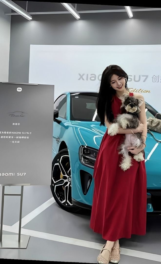质量都这么高的吗？仙女也就长这样吧不朽情缘MG小米SU7的美女车主(图7)