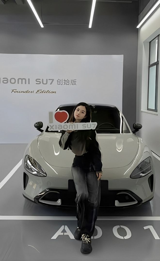 质量都这么高的吗？仙女也就长这样吧不朽情缘MG小米SU7的美女车主(图8)